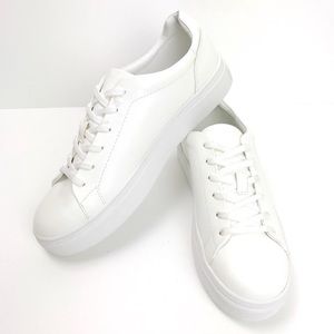 White MaddenGirl Platform Sneakers